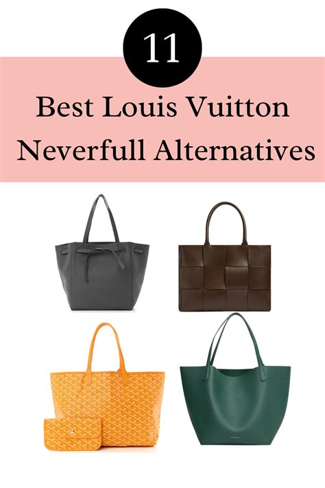 louis vuitton neverfull alternative|affordable alternatives to designer handbag.